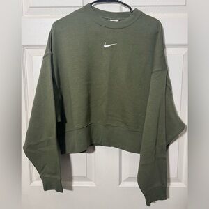 Women’s Nike Olive Green Sportswear Sweatshirt XS